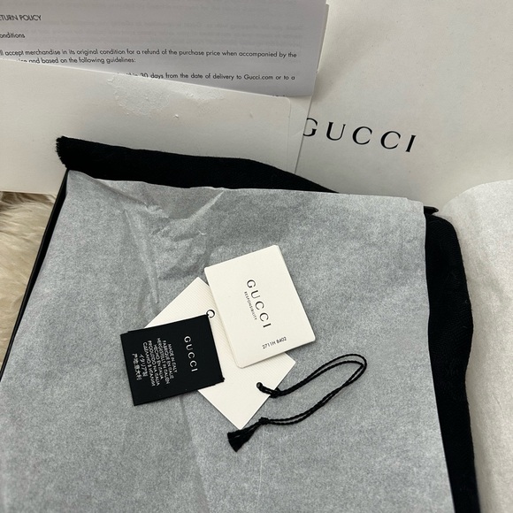 Gucci GG Pattered Knit Scarf - Picture 4 of 6